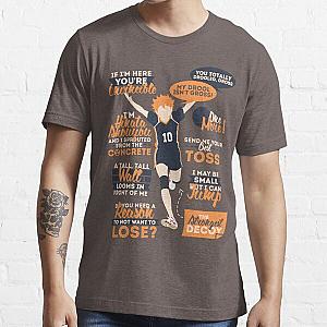 Haikyuu T-Shirts - The Strongest Decoy Quotes Essential T-Shirt RB1606