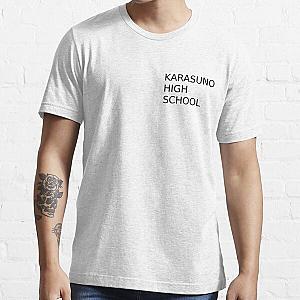 Haikyuu T-Shirts - Karasuno High School Essential T-Shirt RB1606