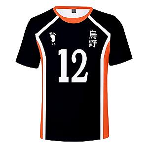 Haikyuu T-Shirts - Karasuno High School Volleyball Number 12 Classic T-shirt