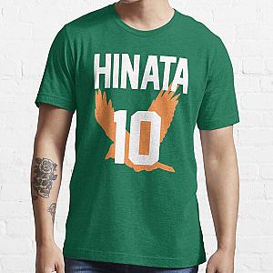 Haikyuu T-Shirts - Hinata Number 10 (Karasuno) Essential T-Shirt RB1606