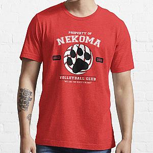 Haikyuu T-Shirts - Team Nekoma Essential T-Shirt RB1606