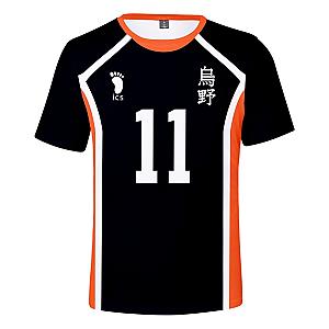 Haikyuu T-Shirts - Karasuno High School Volleyball Number 11 Classic T-shirt