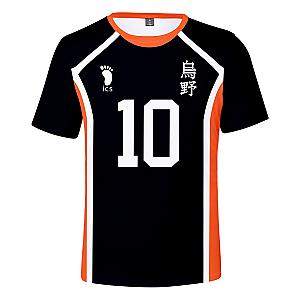 Haikyuu T-Shirts - Karasuno High School Volleyball Number 10 Classic T-shirt