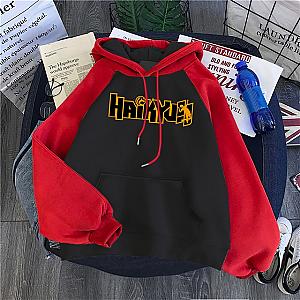 Haikyuu Red-Black Custom Pullovers Hoodies