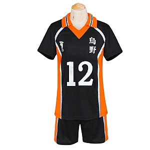 Haikyuu Cosplay - Cosplay Volleyball Uniform No.12 Official Merch HS0911