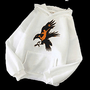 Haikyuu Hoodies - Hoodie Haikyuu Karasuno Raven Official Merch HS0911