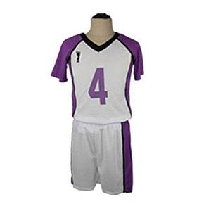 Haikyuu Cosplay - Cosplay Shiratorizawa Academy No. 4 Official Merch HS0911