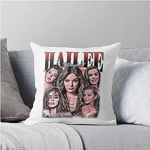 Hailee Steinfeld Bootleg Vintage Throw Pillow
