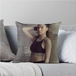 Hailee Steinfeld Mission Athlete Throw Pillow