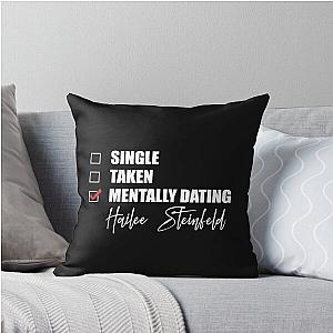Mentally Dating Hailee Steinfeld Throw Pillow