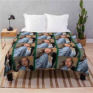 Hailee Steinfeld Gift For Boyfriend Lover Poste Throw Blanket