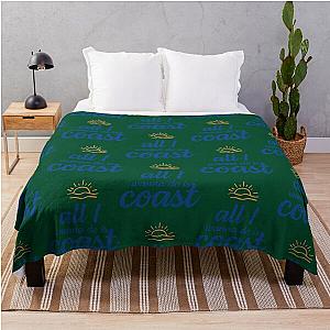 Hailee Steinfeld All I Want to Do is Coast Throw Blanket