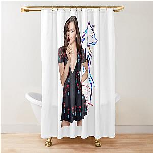 Hailee Steinfeld Shower Curtain