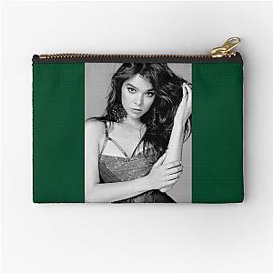 Hailee Steinfeld - Black and White Zipper Pouch