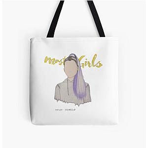 Hailee Steinfeld - Most Girls All Over Print Tote Bag