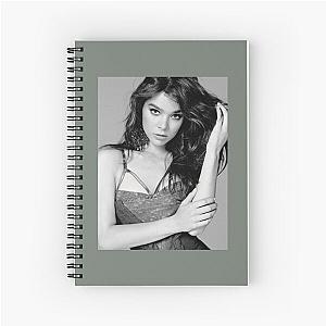 Hailee Steinfeld - Black and White Spiral Notebook