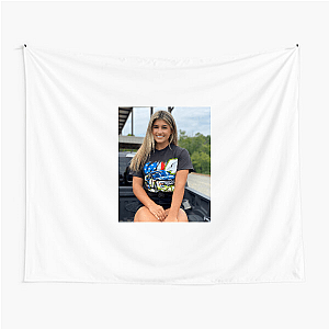 Hailie Deegan Full Throttle Ahead Hailie Deegan Tapestries
