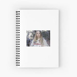 Este Haim Falling Spiral Notebook