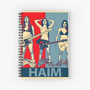 Haim The Band Spiral Notebook