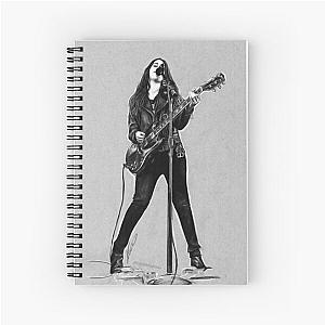 Danielle Haim Drawing Spiral Notebook