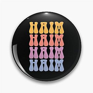 American Pop Rock Band Including 3 Branches Haim Vibes Cute Graphic Gift Pin