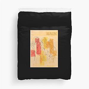 HAIM  Art Print Duvet Cover