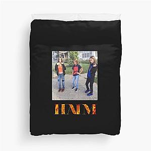 haim meme  Essential  Duvet Cover