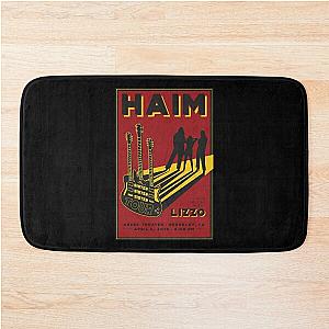 American Pop Rock Band Including 3 Branches Haim Prime Edition Gift Movie Fans Bath Mat