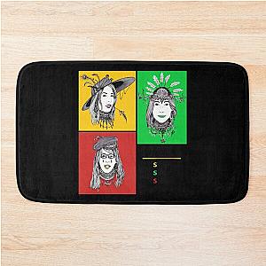 American Pop Rock Band Including 3 Branches Haim Prime Edition Awesome For Movie Fans Bath Mat