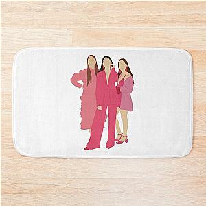 American Pop Rock Band Including 3 Branches Pink Haim Cute Graphic Gifts Bath Mat