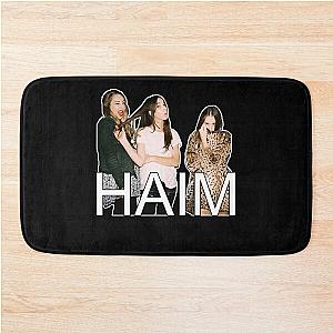 American Pop Rock Band Including 3 Branches Haim Sisters Gifts Movie Fan Bath Mat