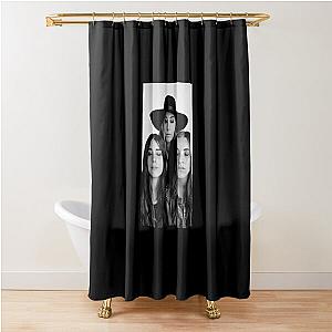 Haim 4 Sticker Shower Curtain