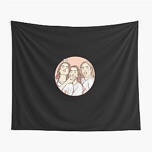 HAIM Sisters Sticker Tapestry