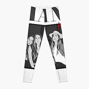 American Pop Rock Band Including 3 Branches Haim Forever Idol Gift Fot You Leggings