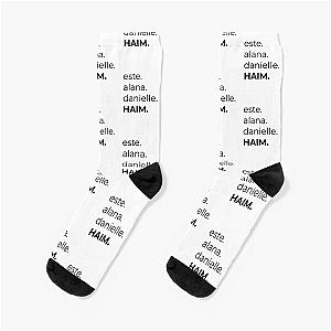 Haim Sisters List Socks