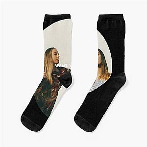 American Pop Rock Band Including 3 Branches Haim Gifts For Movie Fans Socks