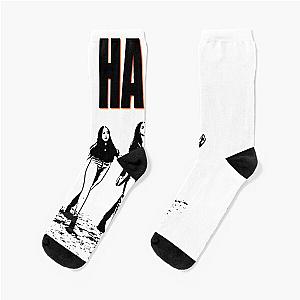 American Pop Rock Band Including 3 Branches Haim Cute Gift Socks