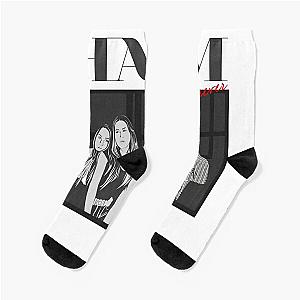 American Pop Rock Band Including 3 Branches Haim Forever Idol Gift Fot You Socks