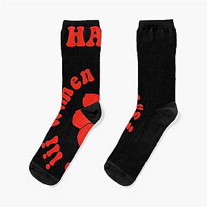 American Pop Rock Band Including 3 Branches Haim Retro Vintage Socks