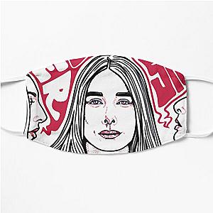 American Pop Rock Band Including 3 Branches Black Haim Funny Men Fan Flat Mask