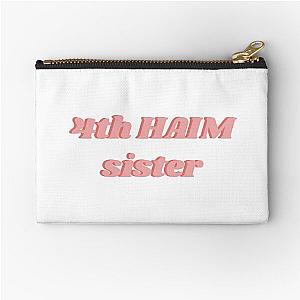 4th Haim Sister Zipper Pouch