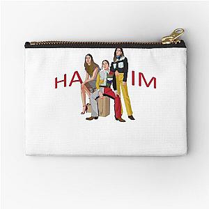 American Pop Rock Band Including 3 Branches Haim Love You Zipper Pouch