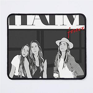 American Pop Rock Band Including 3 Branches Haim Forever Idol Gift Fot You Mouse Pad