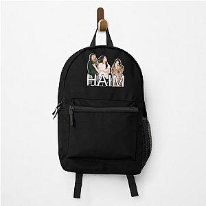 American Pop Rock Band Including 3 Branches Haim Sisters Gifts Movie Fan Backpack