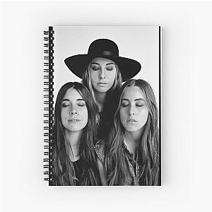 Haim 4 Sticker Spiral Notebook