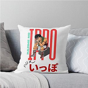 Fighting Spirit: Hajime Ippo Boxing Manga Throw Pillow