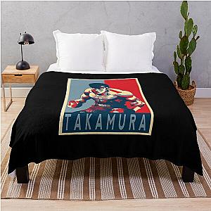 Hajime no Ippo Takamura Throw Blanket