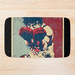 Hajime no Ippo in Distressed Bath Mat