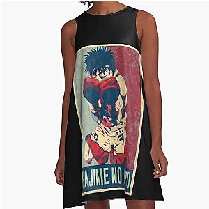 Hajime no Ippo in distressed style a line dress