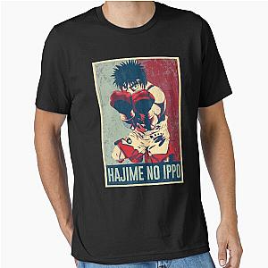 Hajime no Ippo - In Hope + Distressed Style Essential T-Shirt